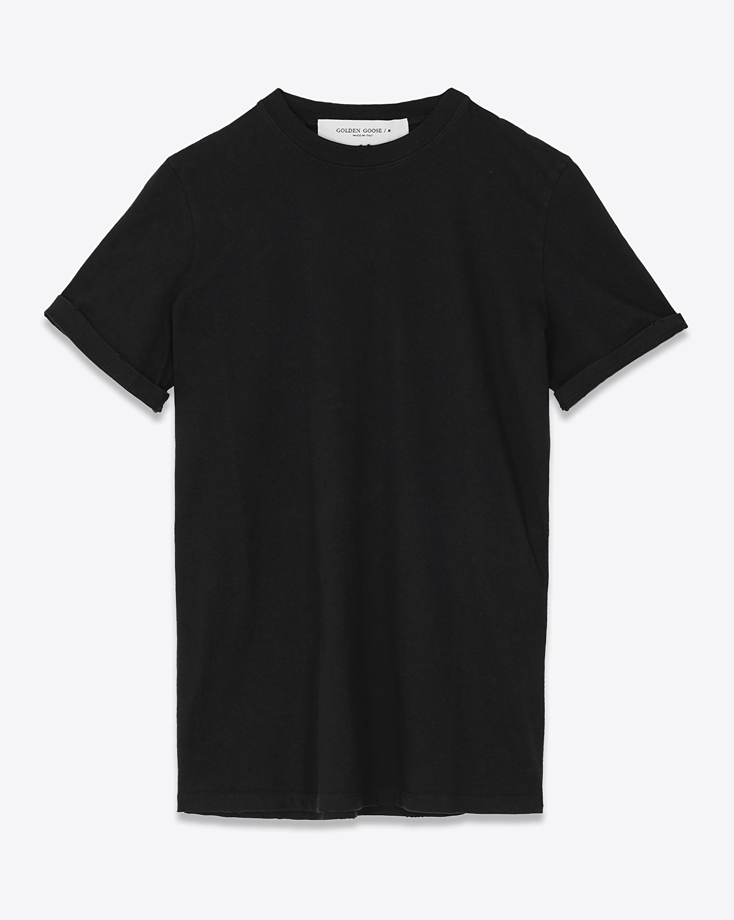 Produit Golden Goose Vêtement Tee-Shirt W'S Regular Noir Vintage