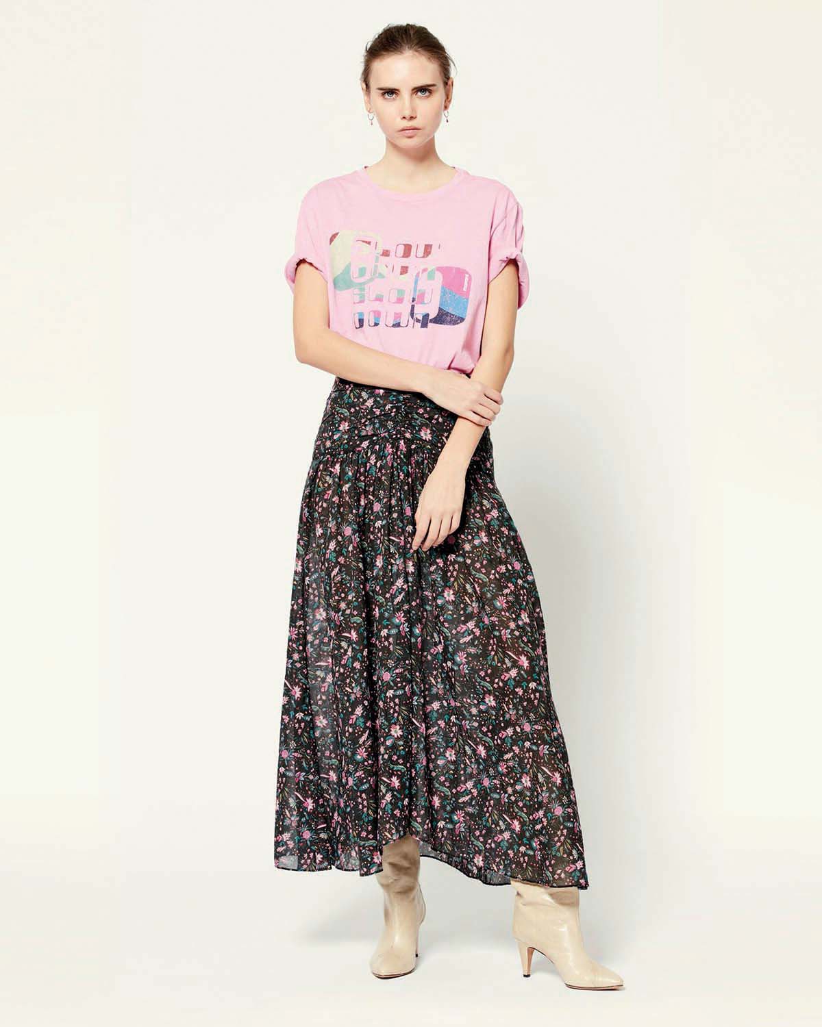 Image du produit Isabel Marant Etoile Tee Shirt ZEWEL - Neon Pink  - 2
