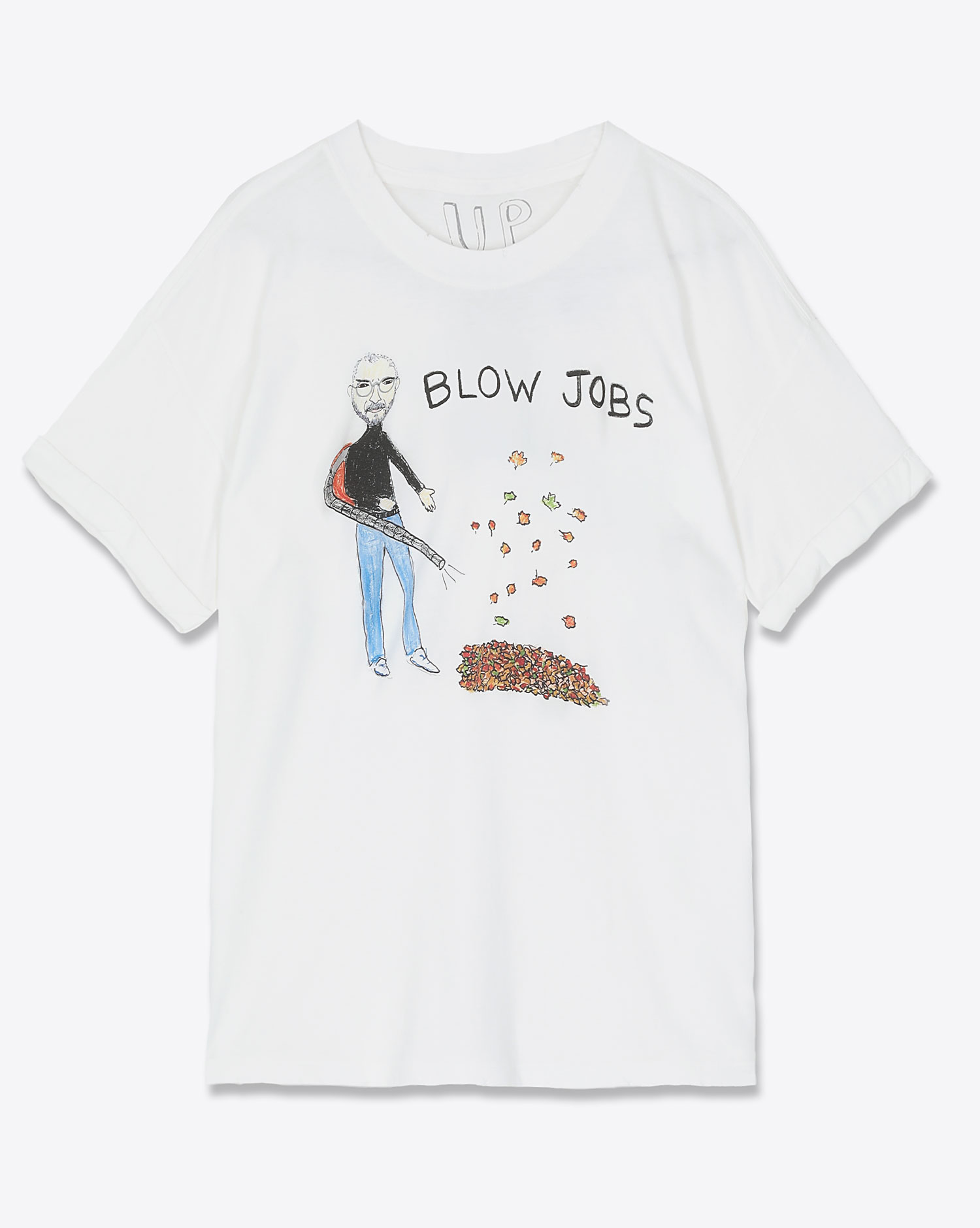 Produit Unfortunate Portrait Tee-Shirt Blow Jobs Blanc  
