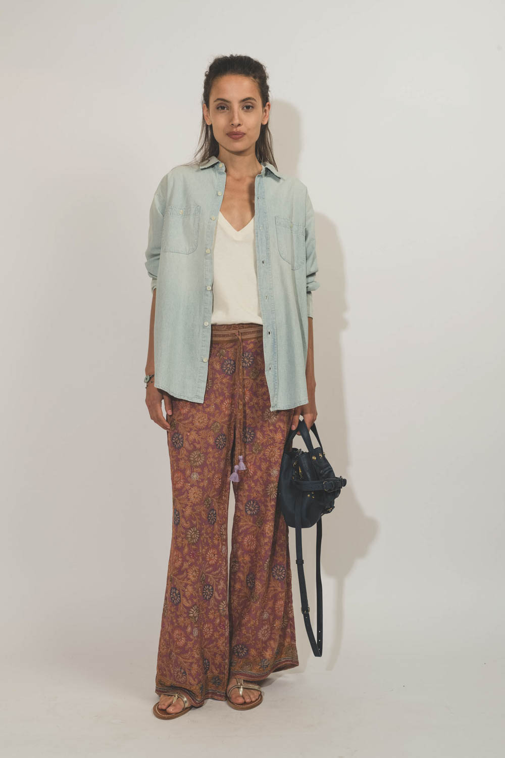 Produit The Great Chemise Road Bleue