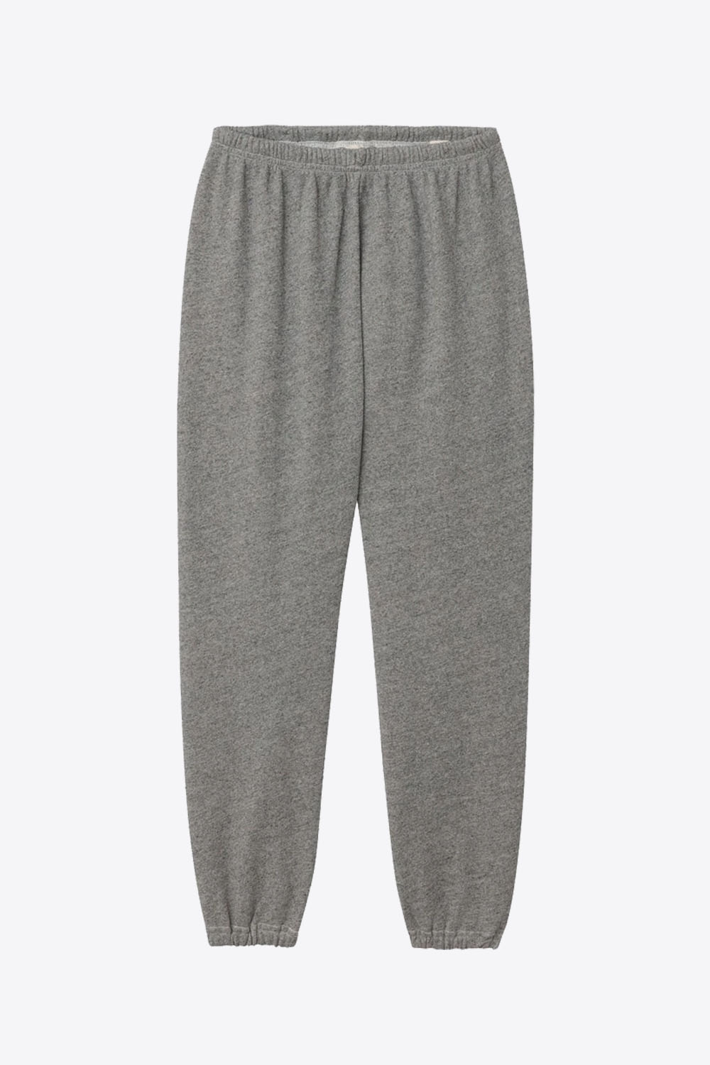 Produit Pantalon jogging Stadium The Great en coton gris. Vue face. 
