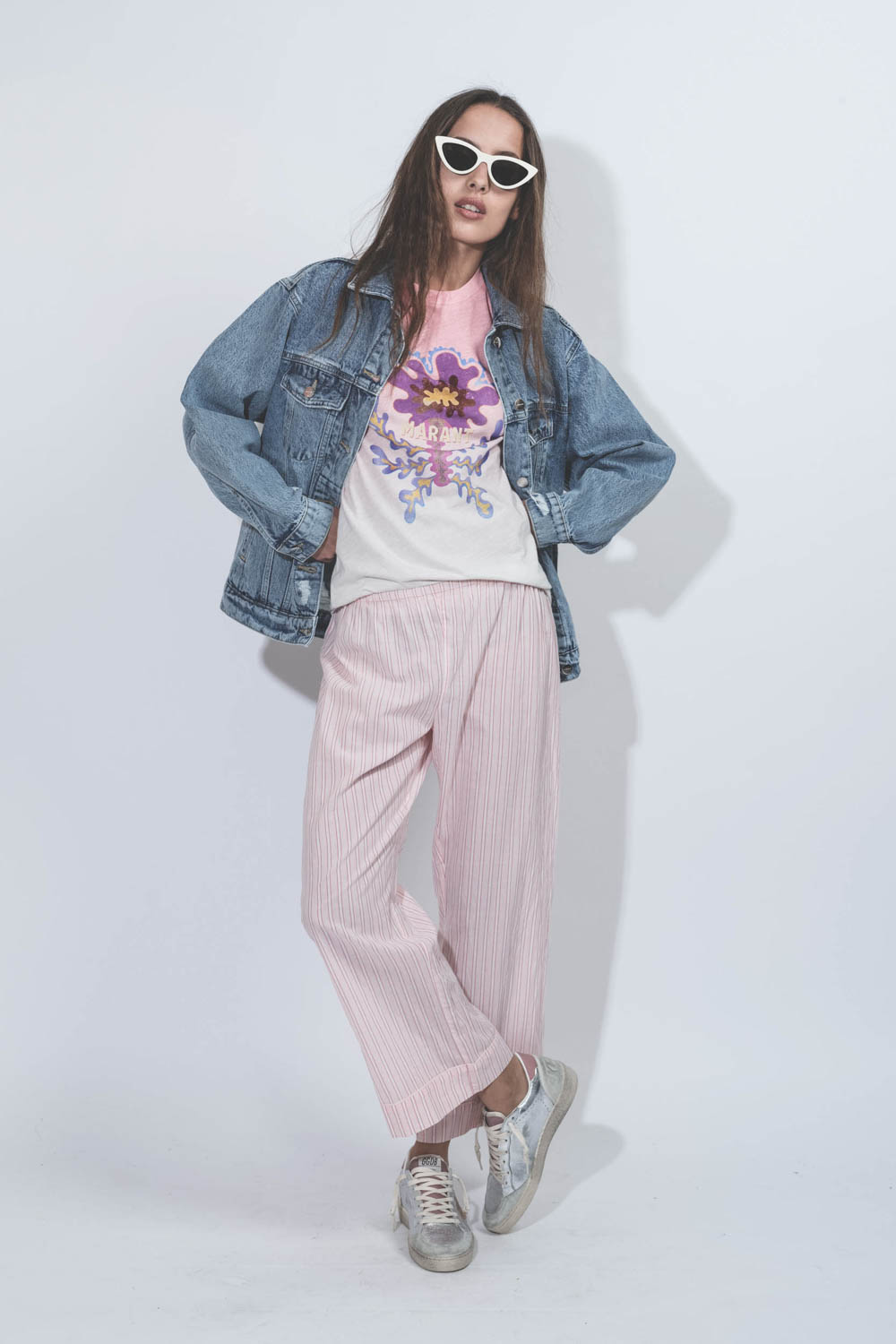Image du produit The Great Pantalon Easy Sleep – Rayure Rose - 3