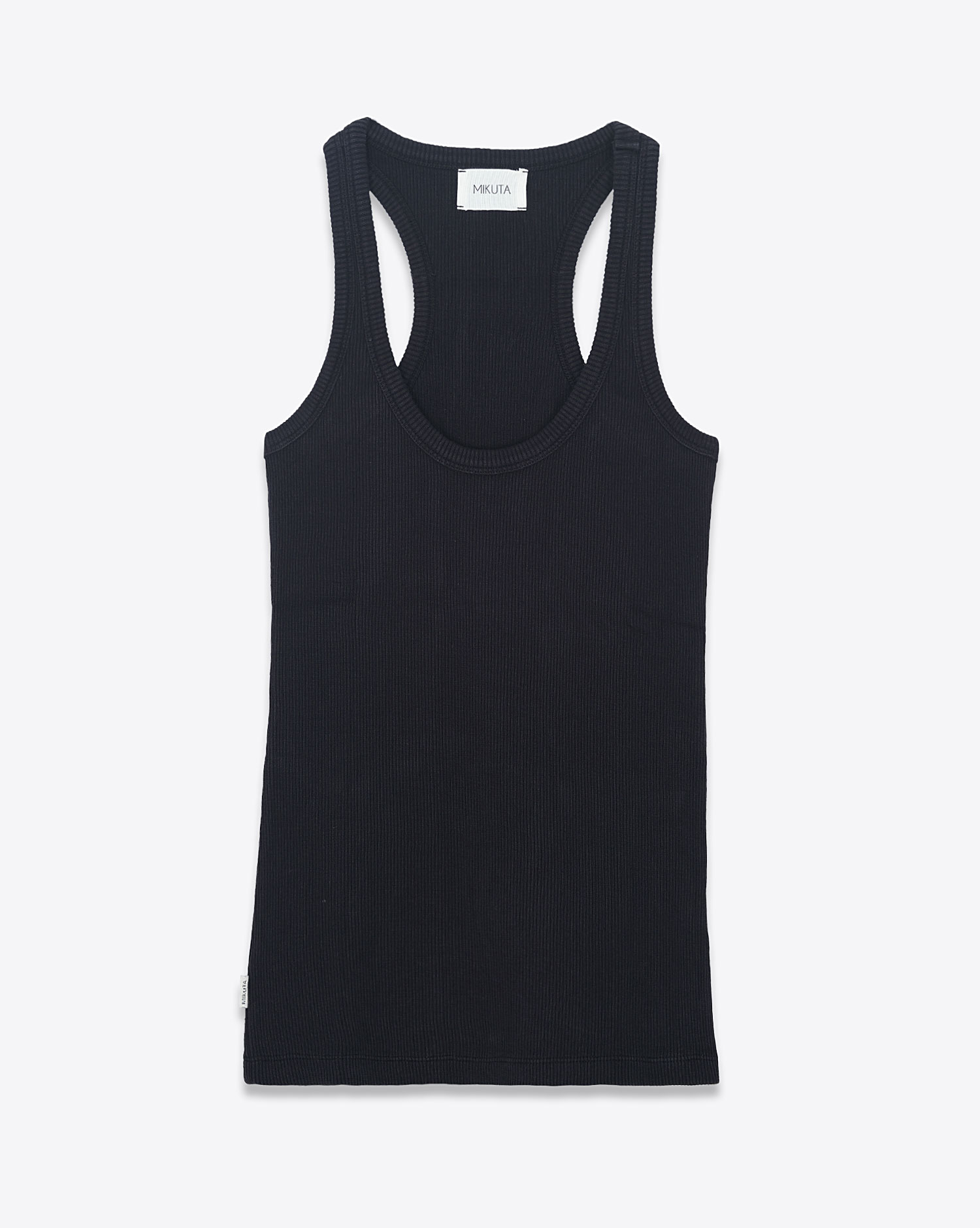 Produit Mikuta Top Côtelé Noir