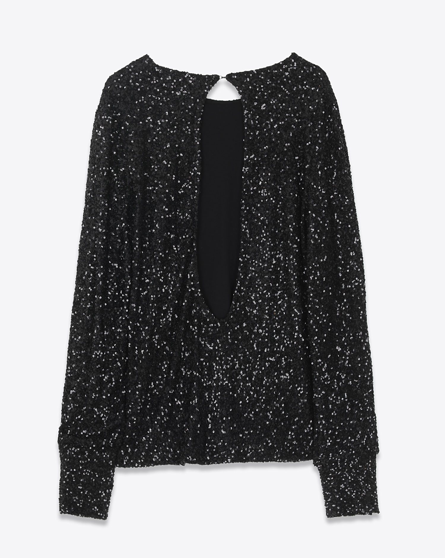 Mikuta Top Sequins Noir
