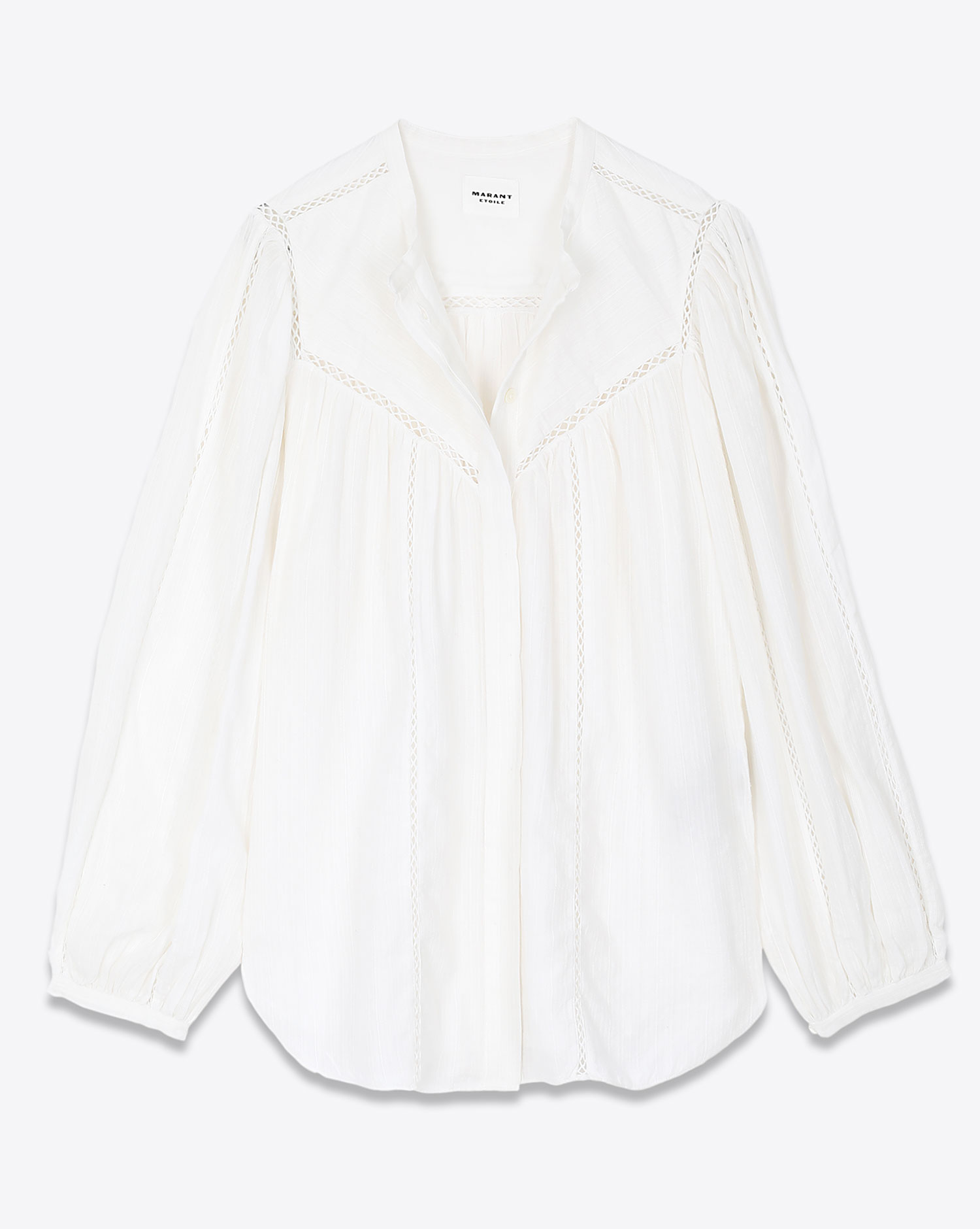 Top Leonard Isabel Marant Etoile blanc 