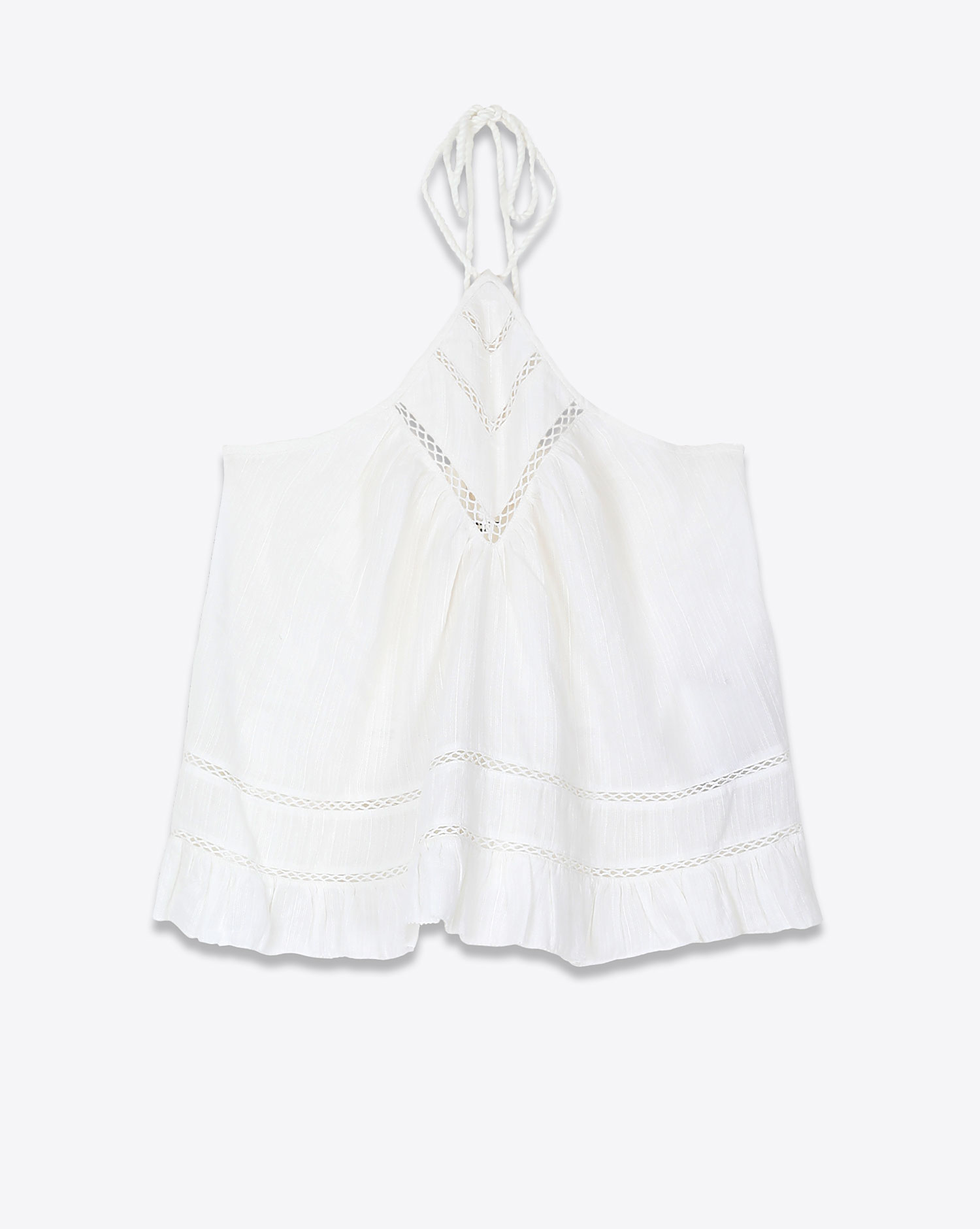 Isabel Marant Etoile Top Lisio blanc 