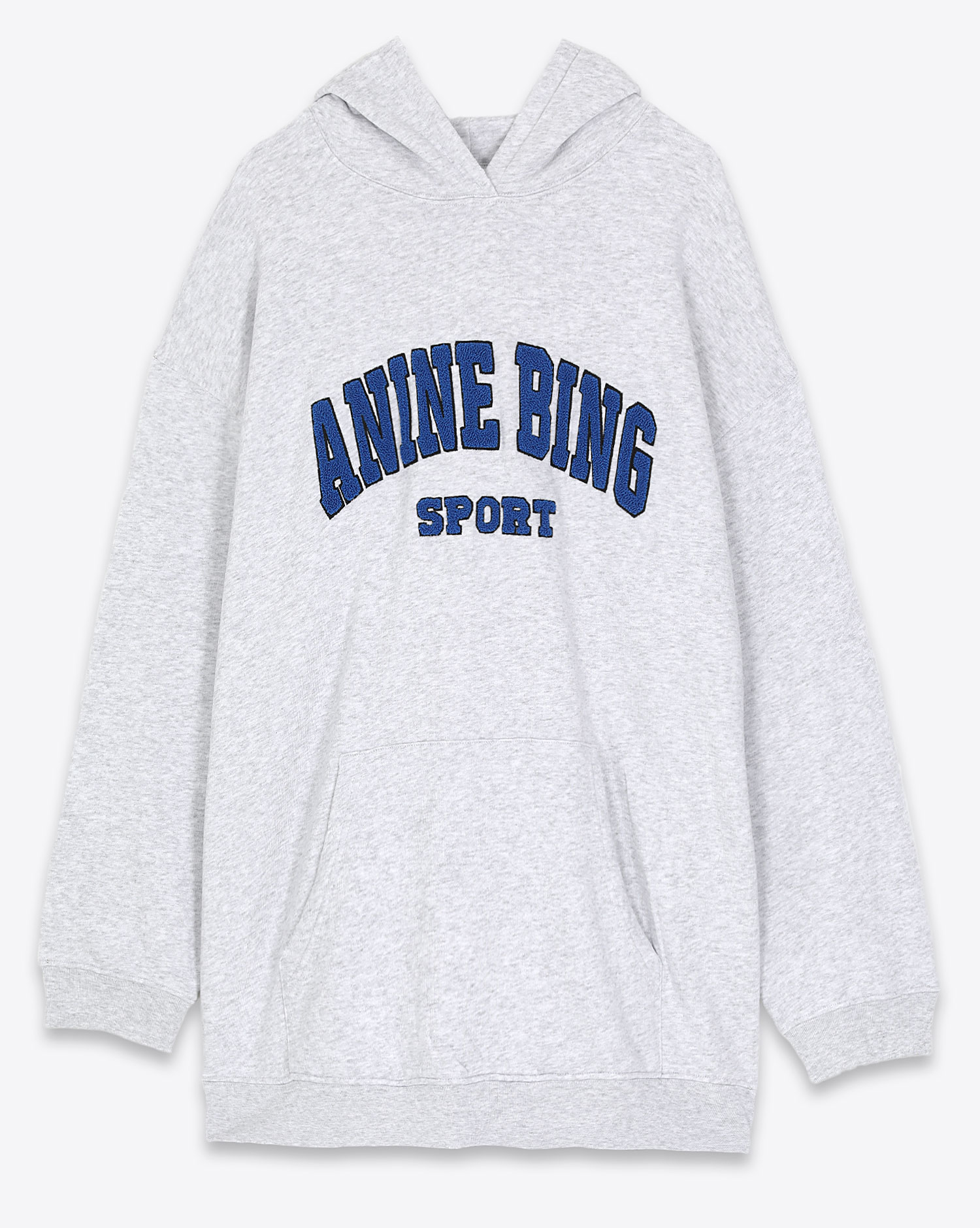 Anine Bing Tyler Hoodie – Heather Grey