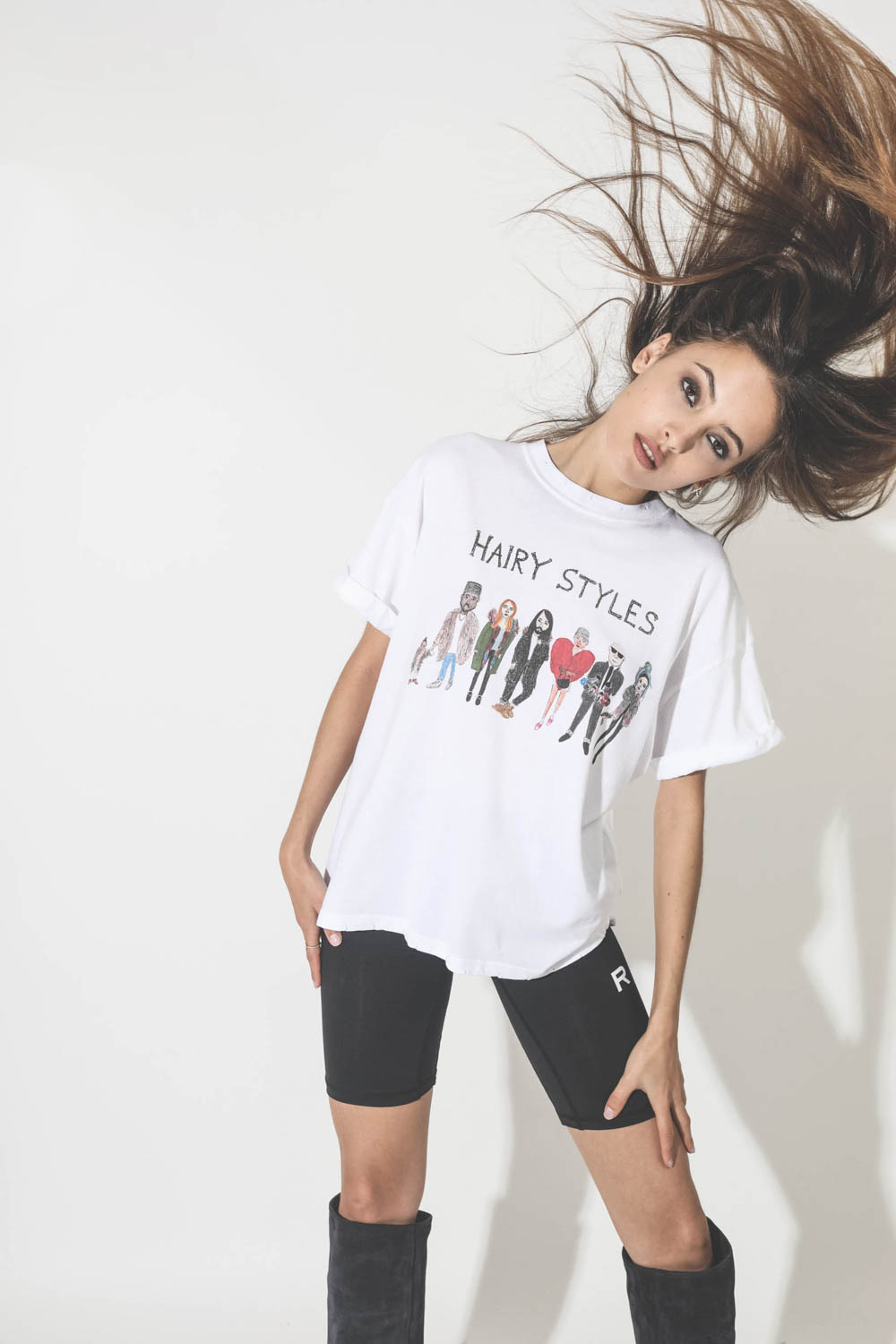 Tee-shirt Unfortunate Portrait Hairy Styles
