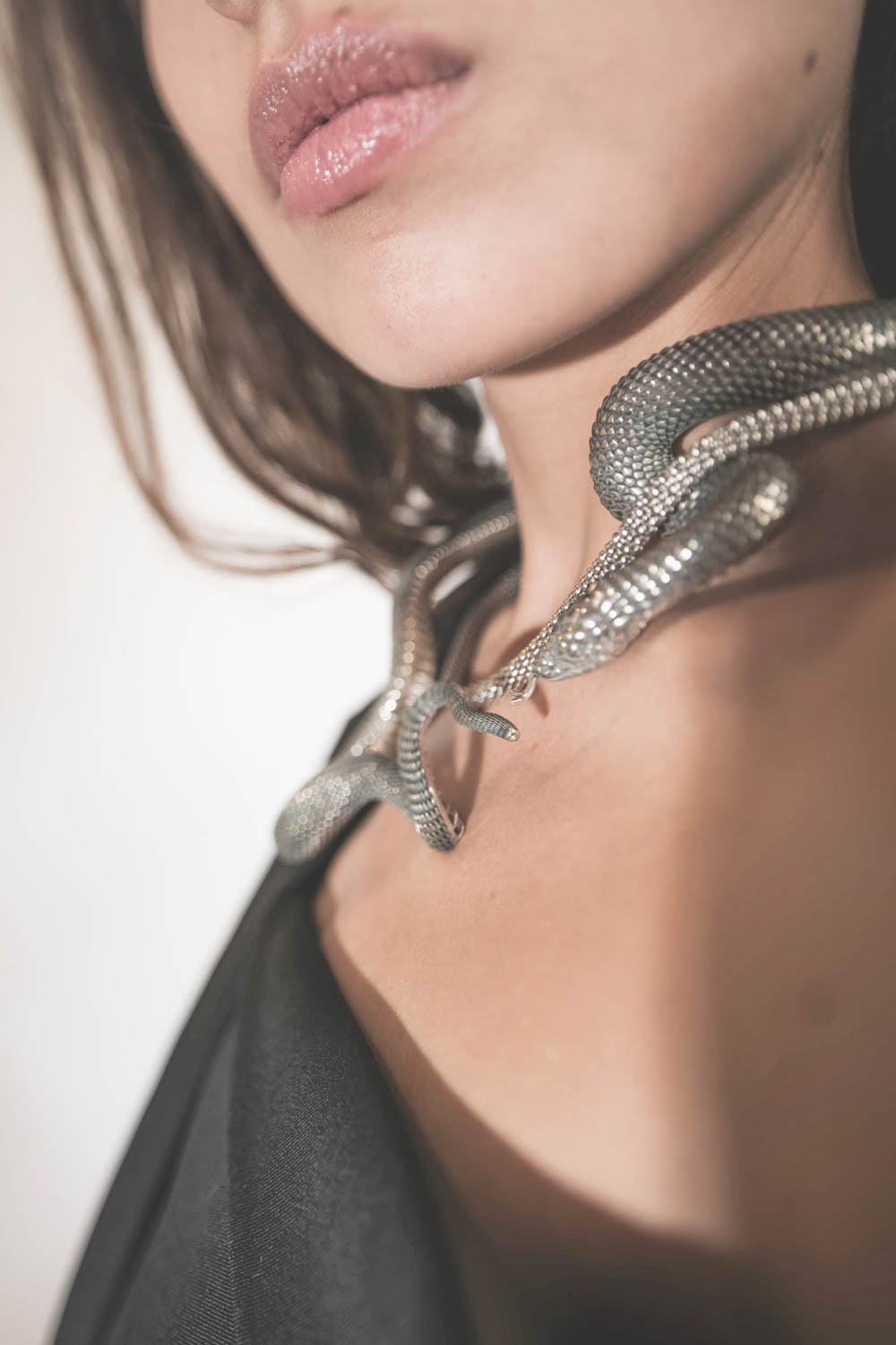 Image du produit Vautrait Collier Serpent – Argent - 3