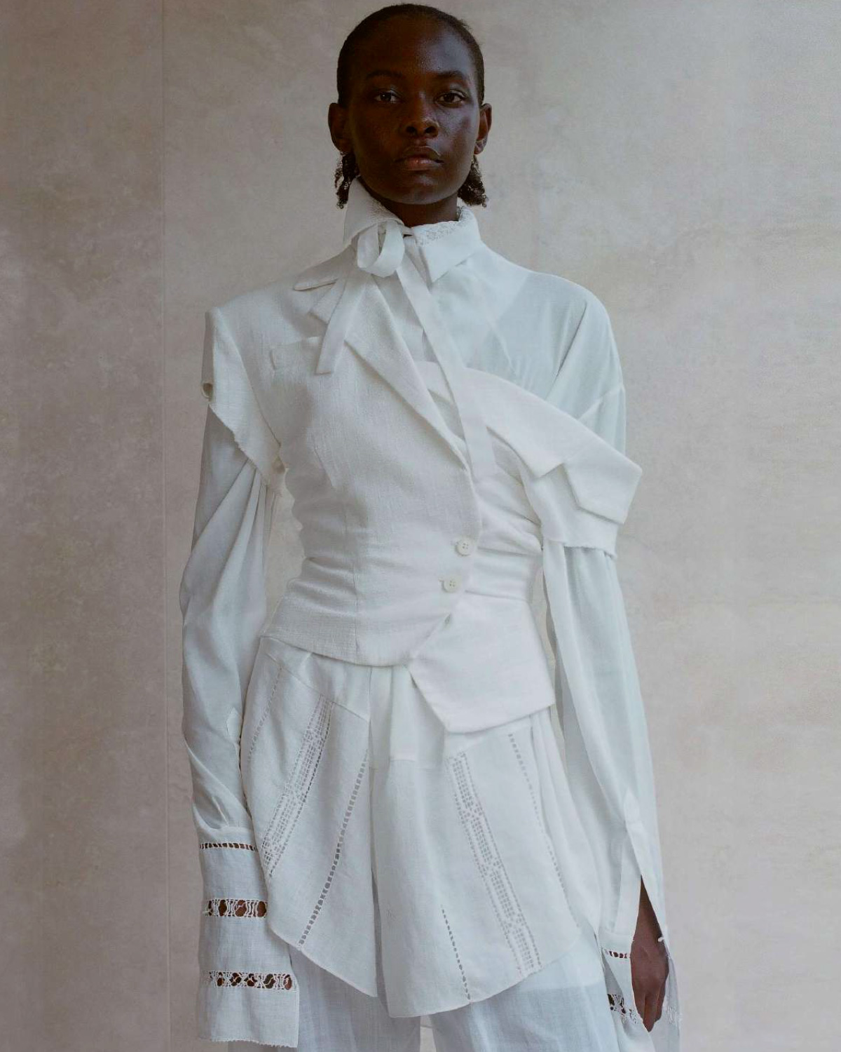 Vautrait Veste Berlioz Blanc