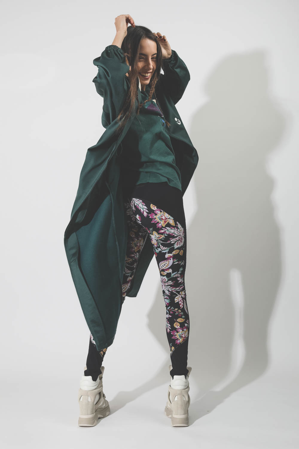 Veste longue Issopa dark green Isabel Marant 