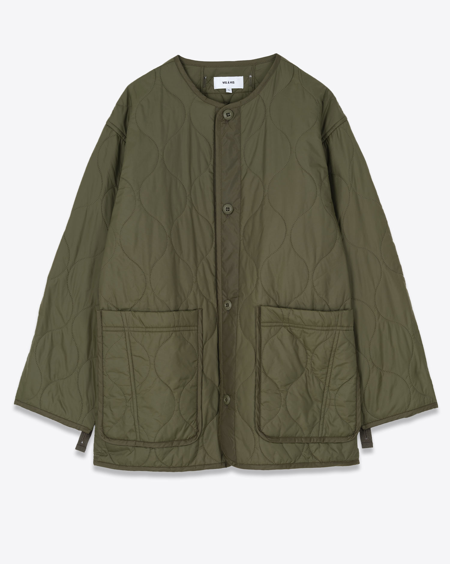 Vis &agrave; Vis Veste Matelass&eacute;e Khaki 