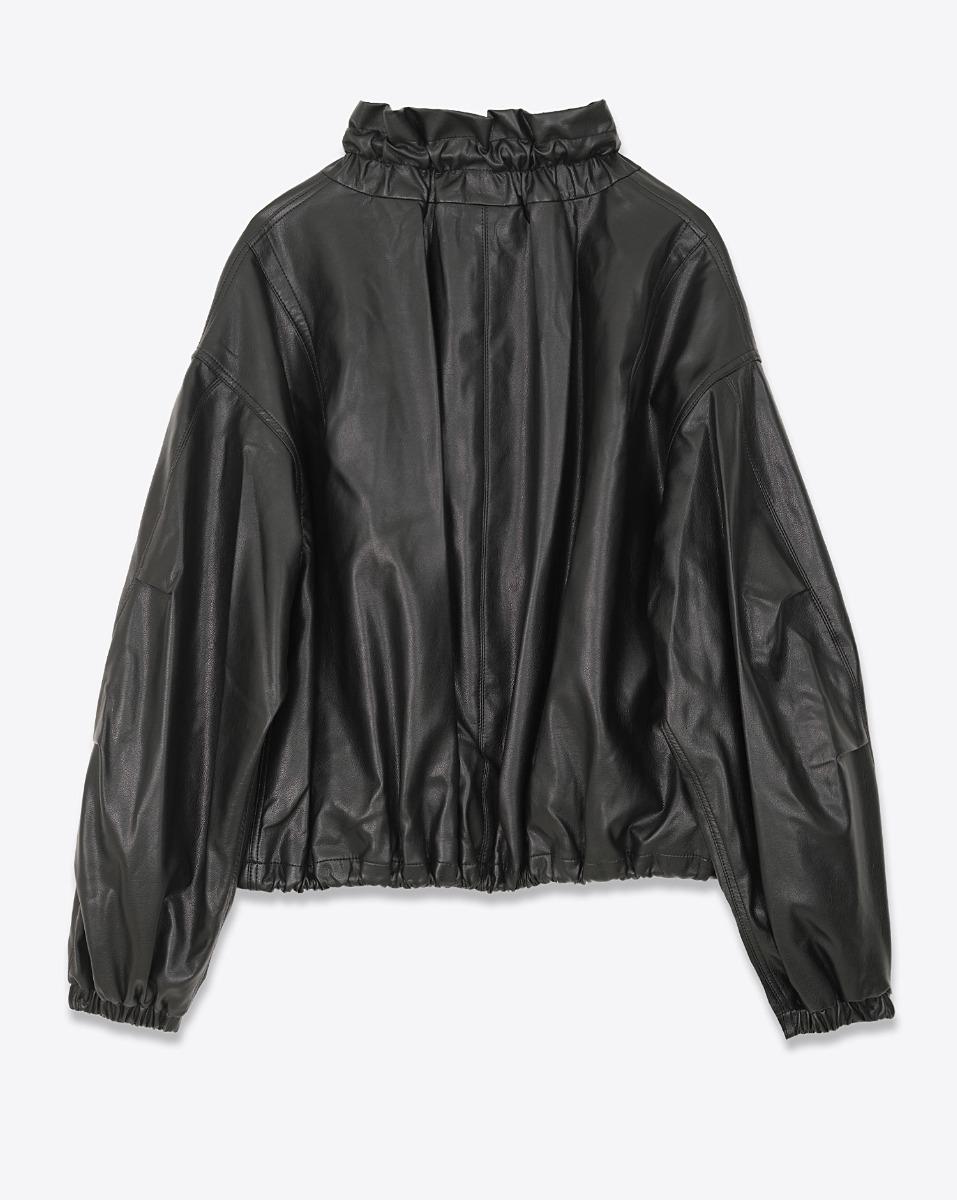 Veste blouson Neela Isabel Marant Étoile en sky noir. Vue de dos.
