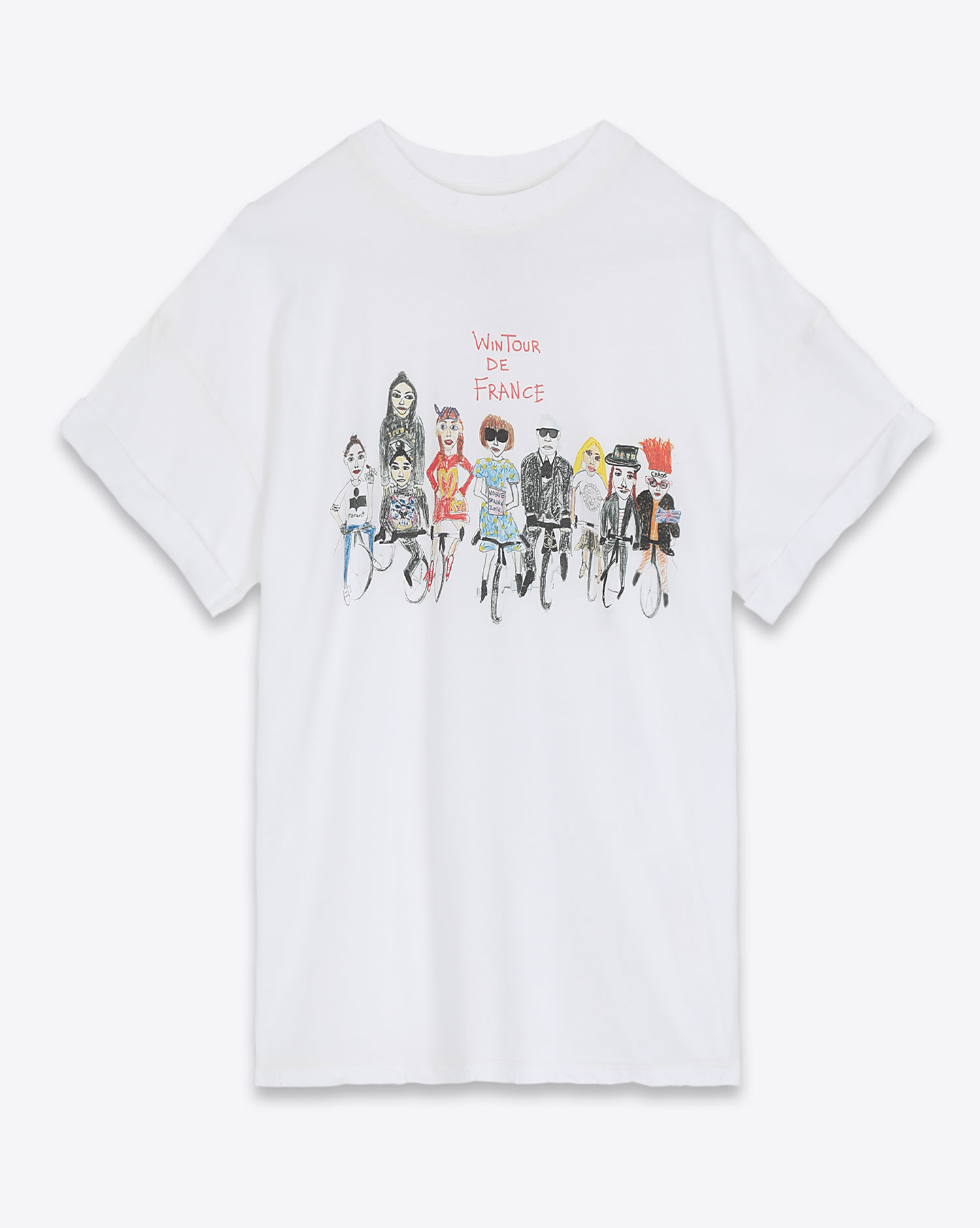 Tee-shirt Unfortunate Portrait Wintour De France 