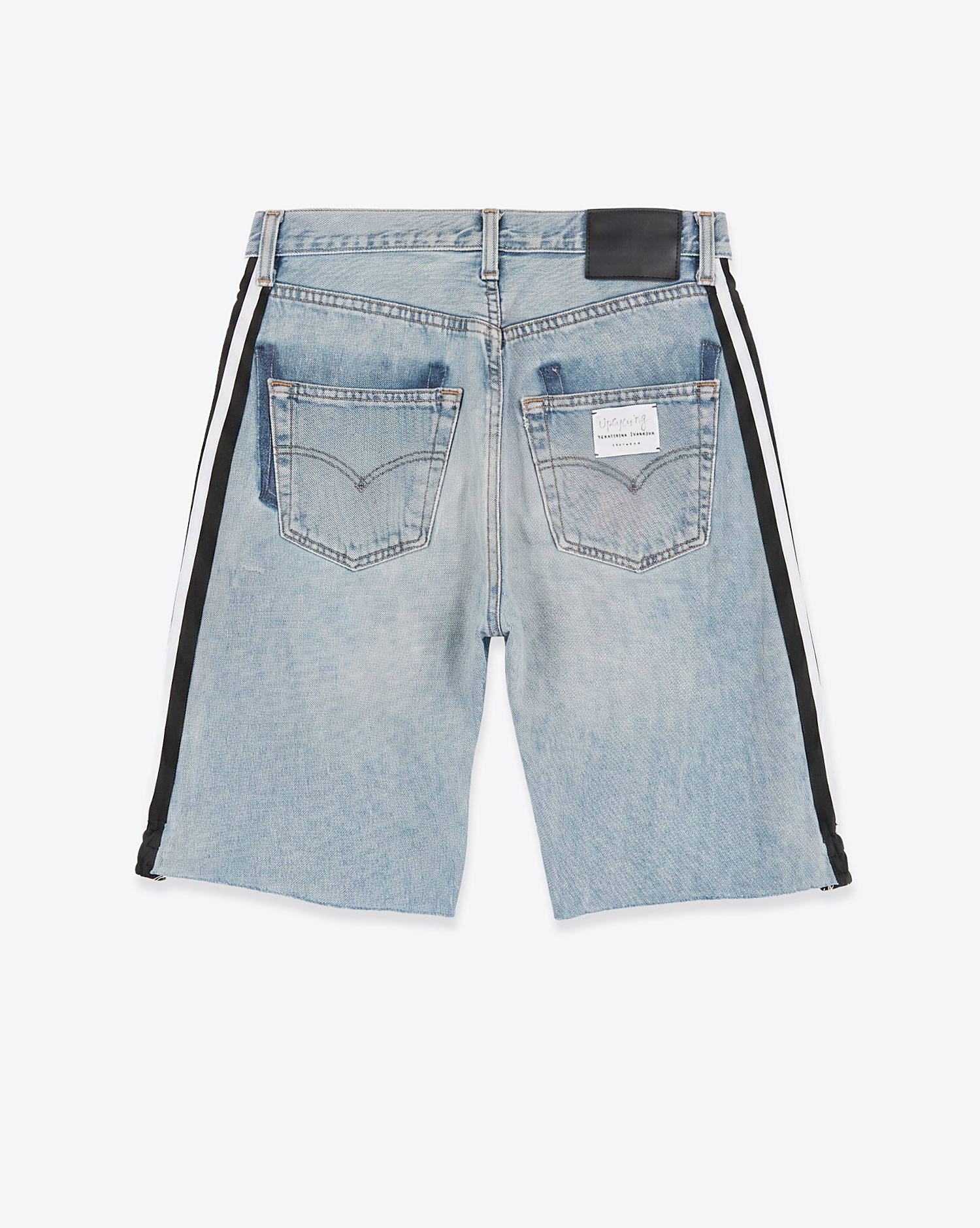 Yekaterina Ivankova Bermuda En Jean Upcycling – Bleu Noir