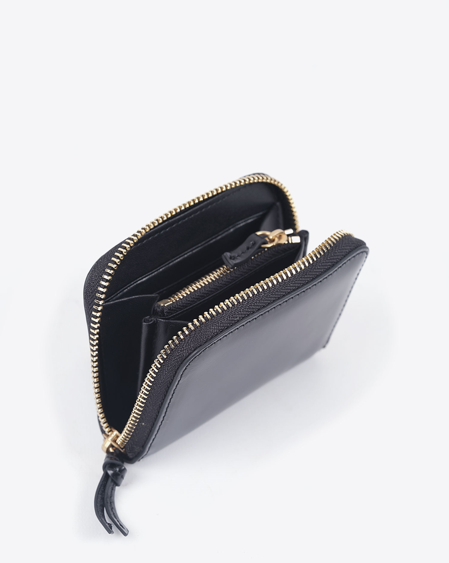 Isabel Marant Accessoires Portefeuille Yuki Petit Noir Or