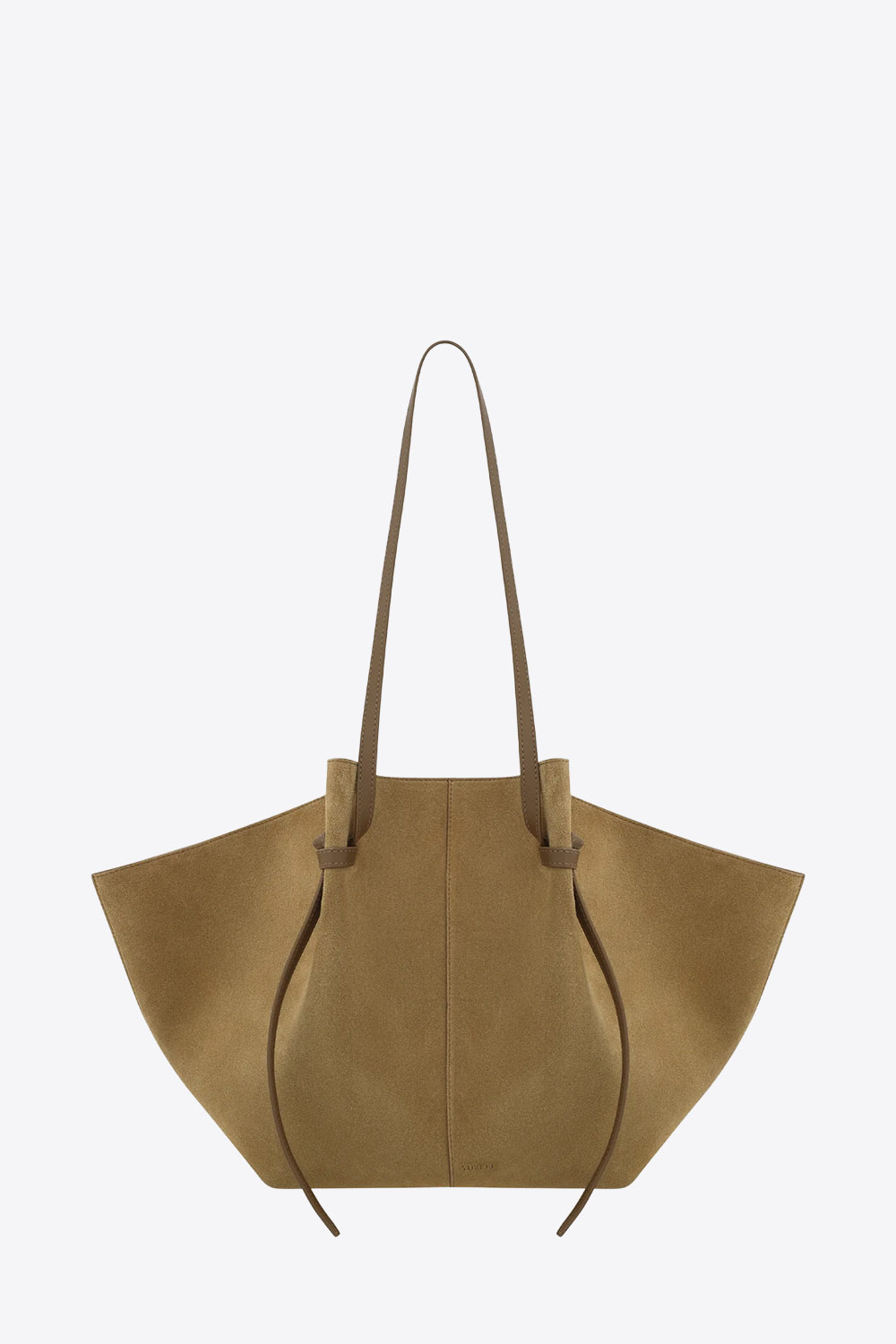Yuzefi Sac Mochi Large – Cuir Suédé Fennel