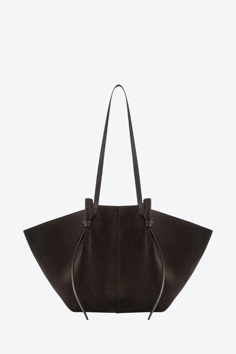 Yuzefi Sac Mochi Large – Cuir Suédé Ganache