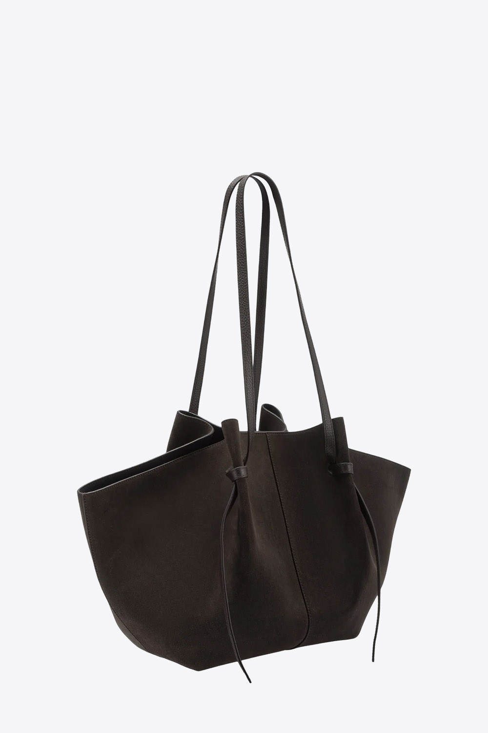 Yuzefi Sac Mochi Large – Cuir Suédé Ganache